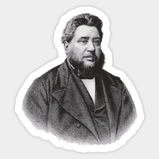 Charles Haddon Spurgeon Edit Sticker